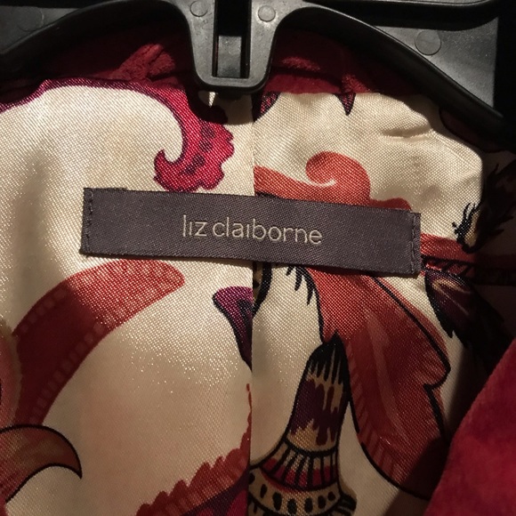 🚩 NWT Burgundy suede jacket - Picture 3 of 7